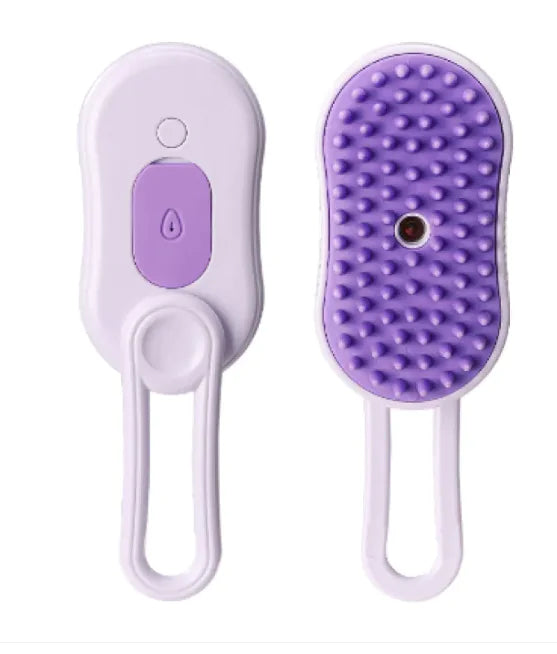 Cepillo Masaje con Vapor Para Mascotas