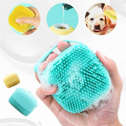 Cepillo de Champú y Masaje para Mascotas