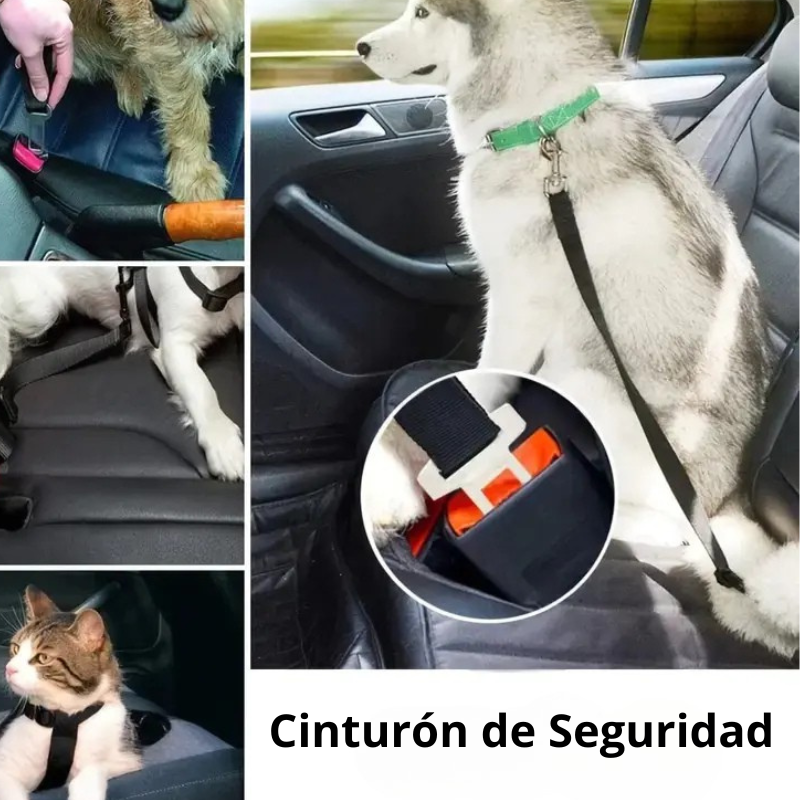 Cinturón de Seguridad para Mascotas Ajustable