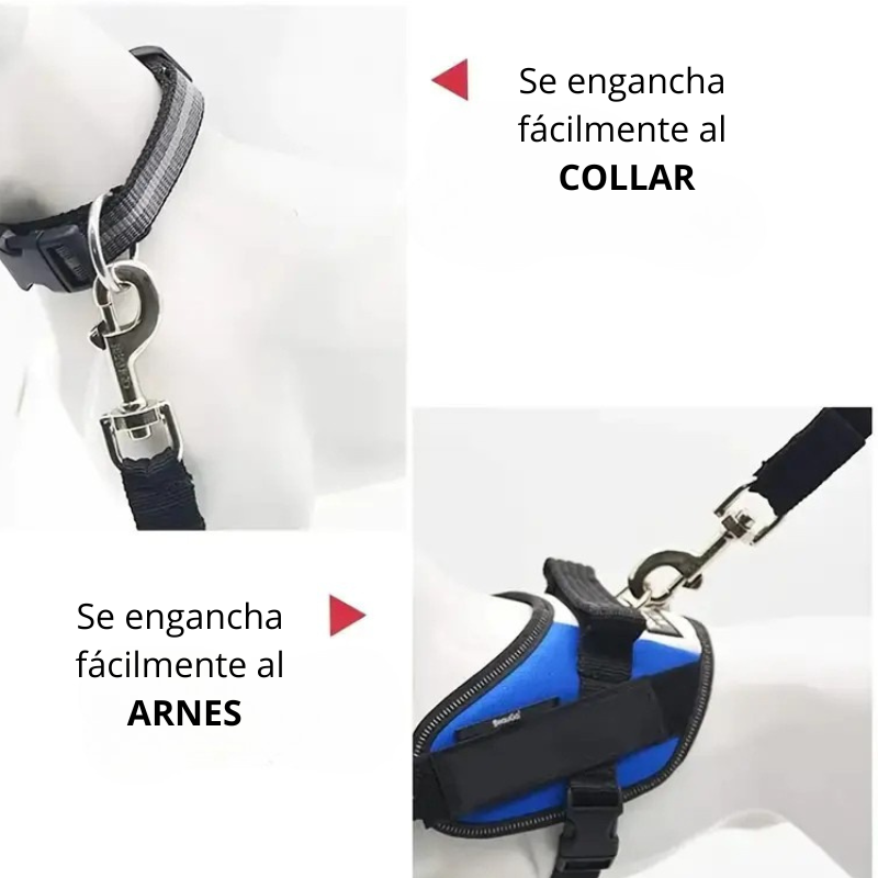 Cinturón de Seguridad para Mascotas Ajustable